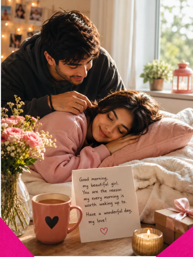 Flirty Short Good Morning Messages for Girlfriend