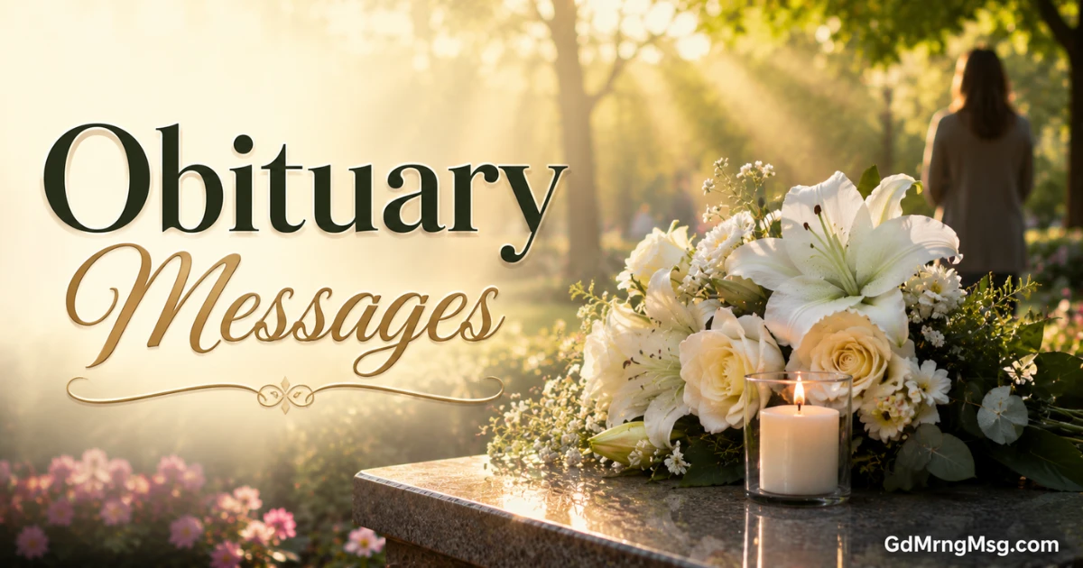 obituary-messages