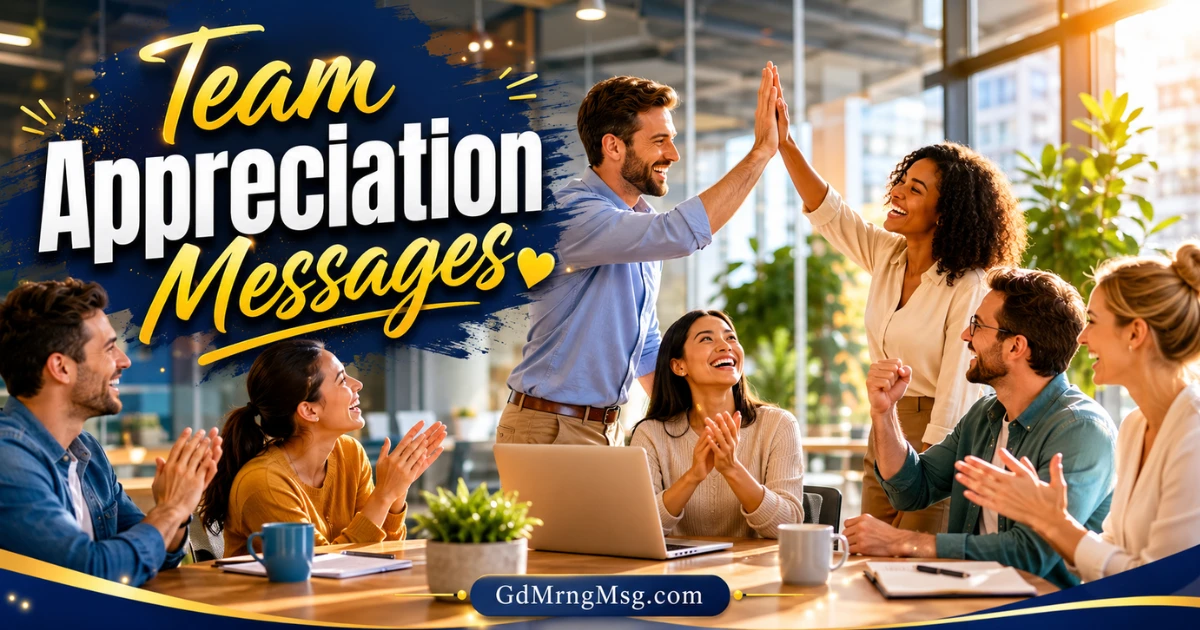 team-appreciation-messages
