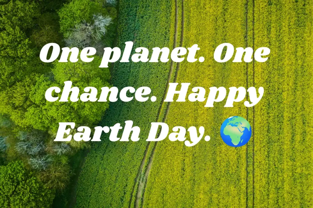 Short Earth Day Messages for Social Media