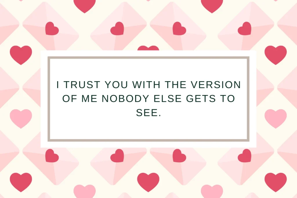 Deep Love and Trust Messages