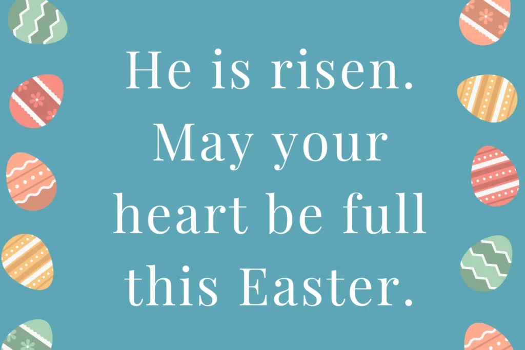 Religious Easter Card Messages