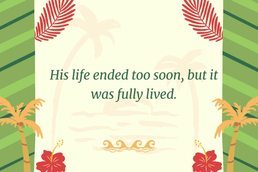 Sympathy Quotes for the Loss of a Grown Son