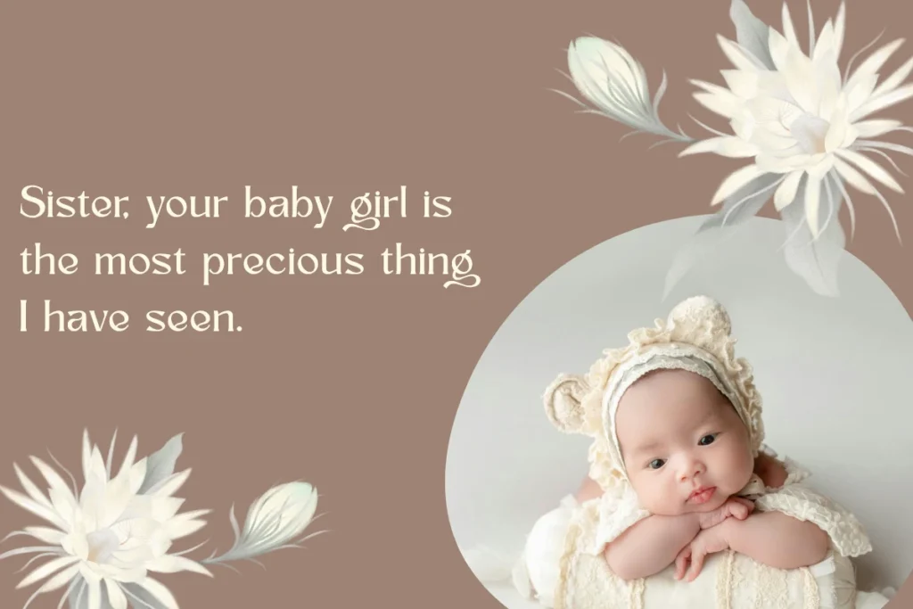 Welcome Baby Girl Wishes from Friends and Family